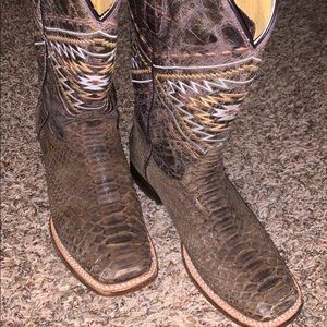 Womens Exotic Boots- 100% genuine python